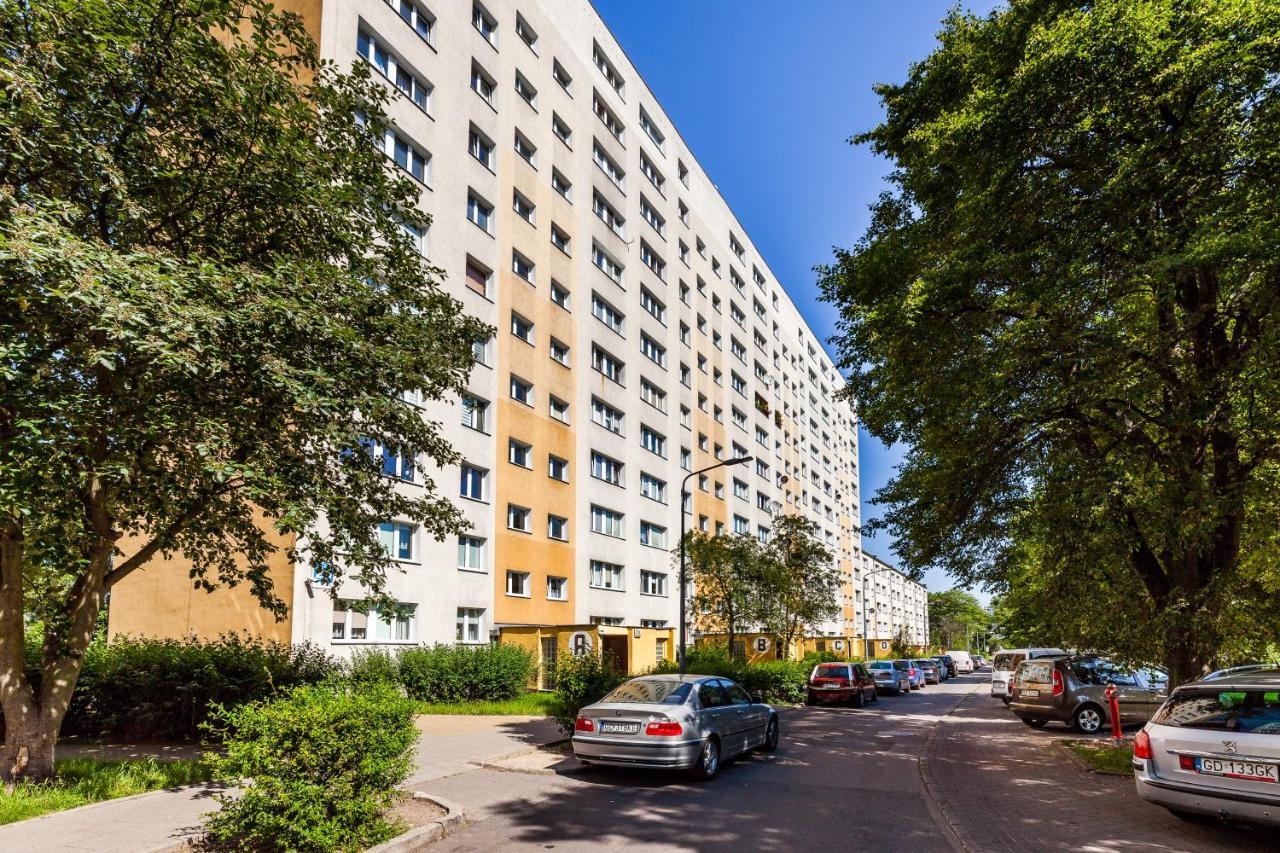 Ferienwohnung Pokoje Gdansk Zaspa - Pilotow 20B, 800M Skm-Zaspa, Odleglosc Do Morza 3Km Exterior foto